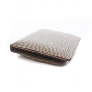 LOUIS VUITTON ポルト ビエ カルト クレディ モネ エピ 二つ折り財布 レザー グレージュ M6354B