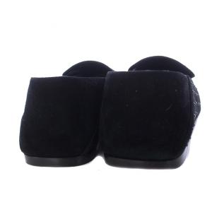 Sergio Rossi sr1 SLIPPER フラットシューズ 36.5 ブラック