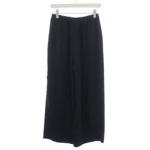 ENFOLD リラックスワイドパンツ イージーパンツ 36 S 緑 グリーン 300CA631-0480