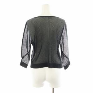 PLEATS PLEASE ISSEY MIYAKE イッセイミヤケ カーディガン ボレロ 長袖 黒 ブラック