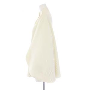 me ISSEY MIYAKE 21SS A-POC INSIDE 変形 ジャケット プリーツ アイボリー MI12KO623