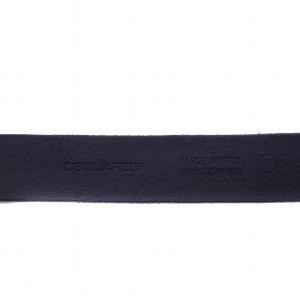 DSQUARED2 ベルト レザー イタリア製 M 黒 ブラック /BM