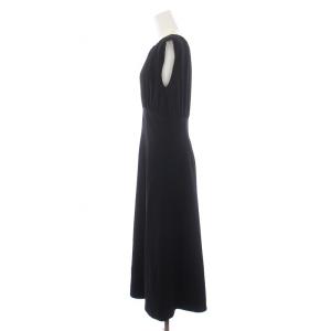 DRESSTERIOR ワンピース ロング ノースリーブ 38 M 黒 ブラック 085-55040 /BM