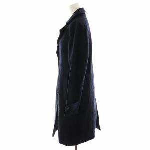 TATRAS チェスターコート ロング丈 ウール アウター 2 M 紺 ネイビー