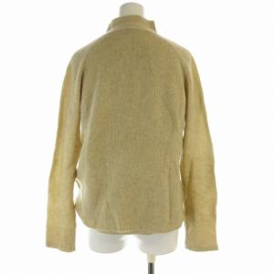 MAX&CO. アンサンブル ニット カーディガン カットソー カシミヤ Vネック ハイネック ノースリーブ 長袖 S ベージュ