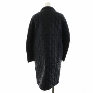 アニヤハインドマーチ キルティングコート 中綿 ロング丈 リボン