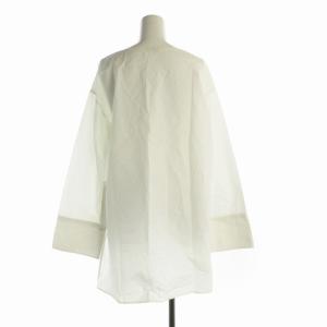 INSCRIRE シャツ ブラウス プルオーバー オーバーサイズ 長袖 白 ホワイト