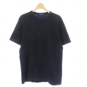 CDG Tシャツ 半袖 クルーネック ロゴ プリント XXL 黒 ブラック