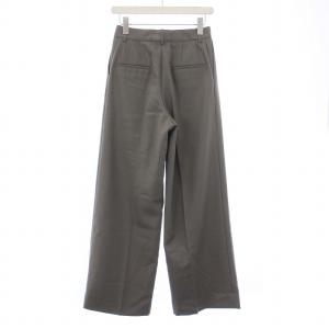 Deuxieme Classe 23AW Engaging パンツ スラックス ワイド タック 34 XS グレー
