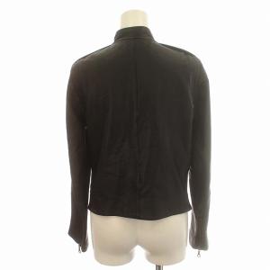 Theory NEW SMOOTH LEATHER VAVEWICK ライダースジャケット シングル 羊革 ラムレザー