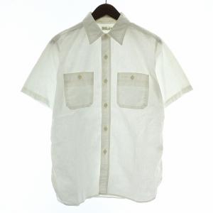 Chambray Work Shirts シャンブレーワークシャツ カジュアルシャツ 半袖 ホリゾンタイルカラー