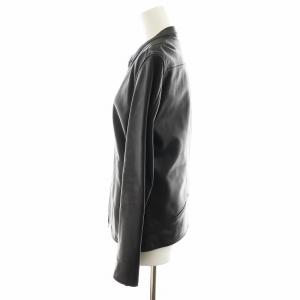 UNITED TOKYO UNITEDTOKYO ライダースジャケット シングル ラムレザー 羊革 1 S 黒 ブラック /AN31