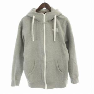 THE NORTH FACE リアビュー フルジップフーディ フロントビューパパンツ パーカー イージー ロゴ 刺繍 長袖 L グレー NT11530 NB31540