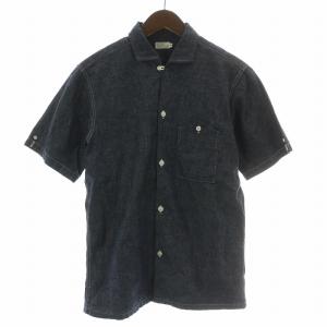 Chambray Work Shirts シャンブレーワークシャツ カジュアルシャツ 半袖 ホリゾンタイルカラー