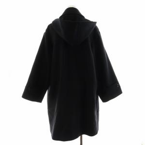 IENA 21AW コクーンショートダッフルコート ウール アウター 36 S 黒 ブラック 21020900238040