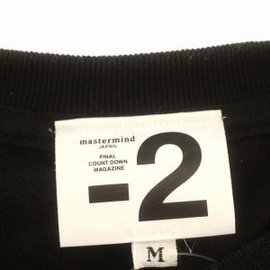 mastermind JAPAN Tシャツ 半袖 I LOVE MJ スカル カットソー M 黒 ブラック
