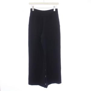 CHANEL P34917V20942 09P ワイドパンツ ココマーク シルク34 ブラック 