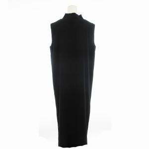 Theory ワンピース ロング ノースリーブ S 黒 ブラック