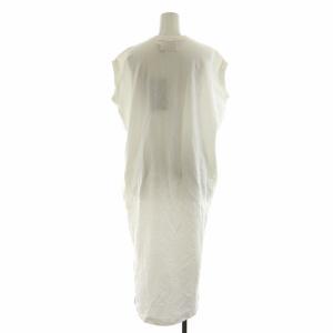 Traditional Weatherwear イエナ取扱 20SS ワンピース ロング丈 フレンチスリーブ コットン S 白 ホワイト /AN40