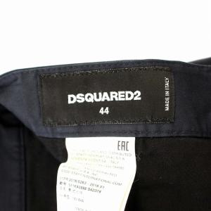 DSQUARED2 クロップド チノパン 16SS S71KA0899 チノ パンツ ボタンフライ 44 ネイビー 紺 /G
