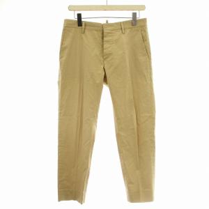 クロップド チノパン 14AW S74KA0715 ボタンフライ チノ パンツ 44 ベージュ