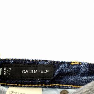 DSQUARED2 01SS デニムパンツ 71 LA300 ダメージ加工 ひげ 44 青 ブルー /G