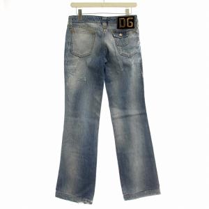 DOLCE&GABBANA デニムパンツ G8092 ダメージ加工 ジーンズ 40 青 ブルー /G