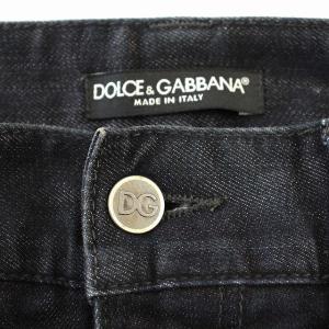 DOLCE&GABBANA G8473 10GOLD デニムパンツ クロップド テーパード 44 インディゴ /G
