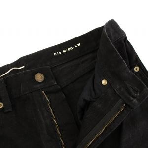SAINT LAURENT PARIS デニムパンツ ジーンズ ジップフライ 30 黒 ブラック D16 M/BG-LW 500170Y865R