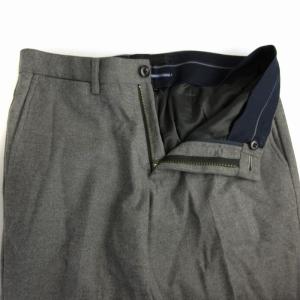 junhashimoto スラックスパンツ テーパード フルレングス 2 グレー PNT1307016 /RO