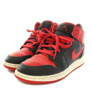 NIKE GS AIR JORDAN 1 MID BRED TOE スニーカー