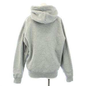 EVERYDAY I LIKE スキン SKIN 20AW パーカー プルオーバー SATURDAY ロゴ 刺繍 長袖 裏起毛 M グレー 20070510003030