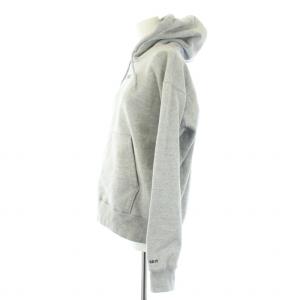 EVERYDAY I LIKE スキン SKIN 20AW パーカー プルオーバー SATURDAY ロゴ 刺繍 長袖 裏起毛 M グレー 20070510003030