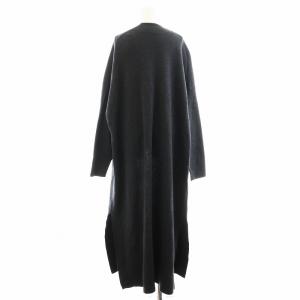 CHAOS カーディガン ロング丈 ウール混 F グレー /AN23