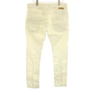 DIESEL Denim KROOLEY デニム イージーパンツ スリム スキニー ストレッチ 28 白 ホワイト /DK