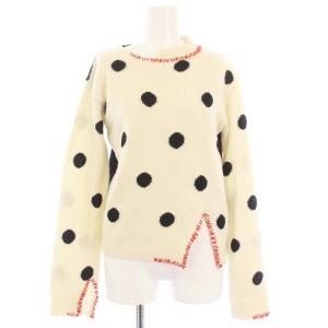 23AW マルニードットセーター 38 アイボリー GCMD0481QO