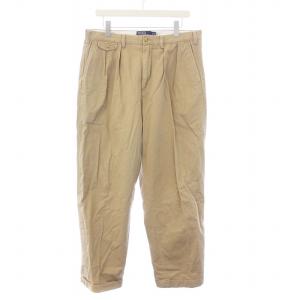 THE BIG CHINO チノパン パンツ タック ロールアップ W33 L32 ベージュ /KH