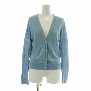 ニットカーディガン 38 ライトブルー