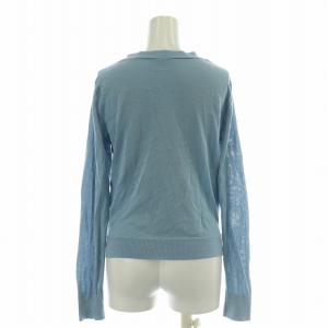 FOXEY ニットカーディガン 38 ライトブルー