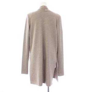 FOXEY ロングカーディガン グレージュ
