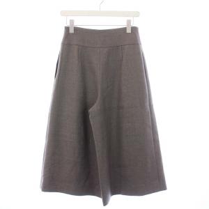 FOXEY ガウチョパンツ 40 エスプレッソ