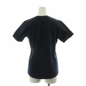 Jean Paul GAULTIER Tシャツ プリント ヴィンテージ 40 ネイビー