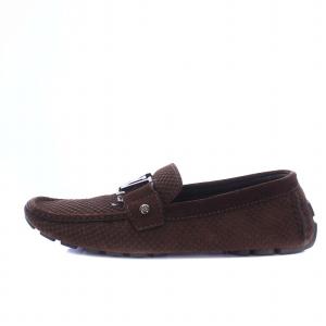 LOUIS VUITTON モンテカルロライン ローファー ドライビングシューズ 6 ブラウン