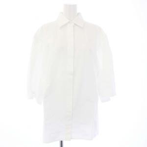 22SS 白タグ コットンポプリン オーバーシャツ 半袖 J36 白 ホワイト /KH