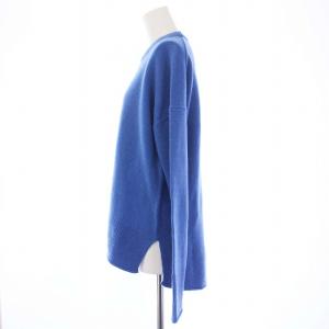 Theory 23AW RENEWED CASHMERE Crew Karenia ニット セーター 長袖 クルーネック カシミヤ S 青