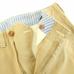 COMME des GARCONS HOMME AD2010 パンツ スラックス ジップフライ コットン S ベージュ HG-P029