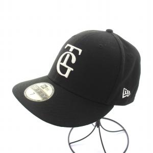 59FIFTY 帽子 キャップ NPB オンフィールド ビジター 7 55.8cm 黒 ブラック /YM