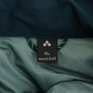 mont-bell ライトアルパインダウン ダウンジャケット ロゴ ナイロン アウター XL ライトグリーン 1101534