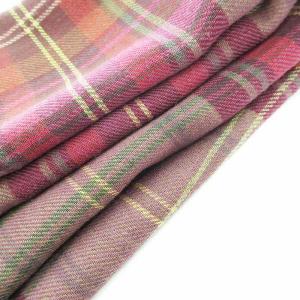 RUGBY RALPH LAUREN マフラー ストール チェック柄 ボルドー