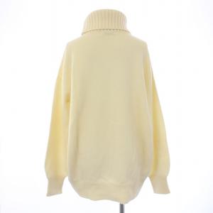 Spick&Span ニット セーター 長袖 タートルネック ウール カシミヤ F アイボリー